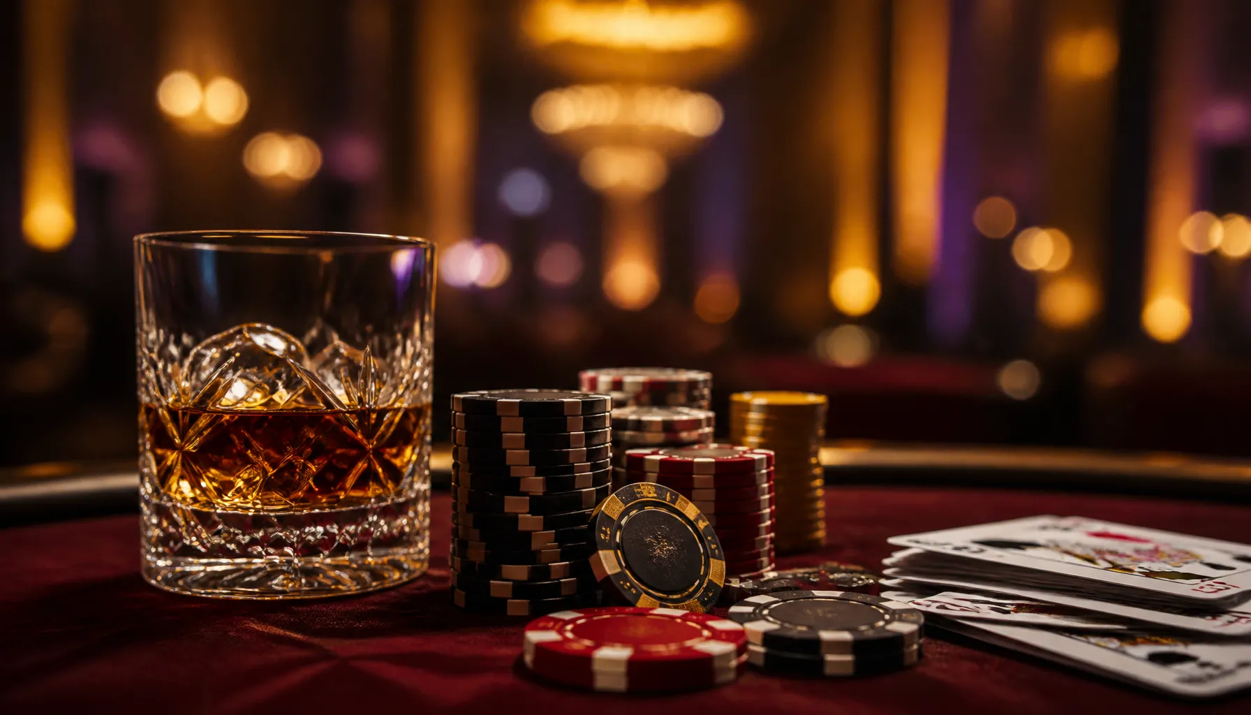 Ornate golden treasure chest overflowing with gleaming coins on a rich velvet surface in cinematic warm light